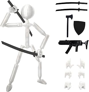 3D Matchstick Action Figure
