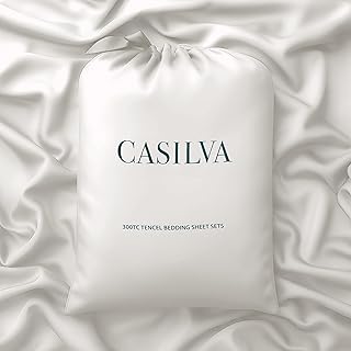 CASILVA Silver-Infused Eucalyptus Sheets