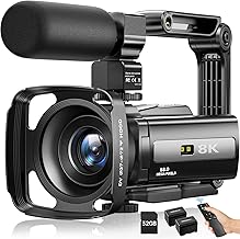 8K UHD WiFi Vlogging Camera