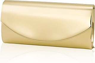 Larcenciel Metallic Clutch Purse