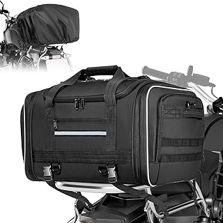 Expandable Waterproof Motorcycle Luggage