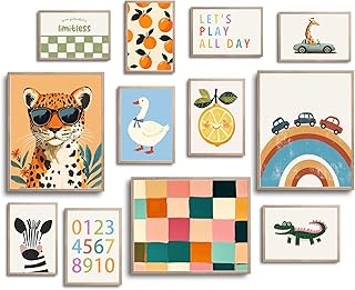 TwoDays Vintage Nursery Wall Art