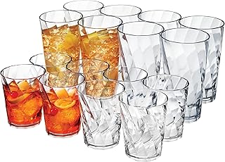 Optix Reusable Plastic Tumblers