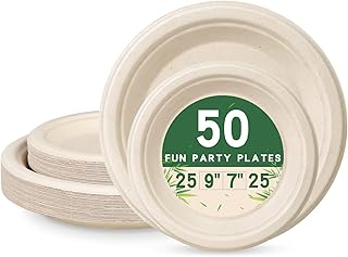Eco-Friendly Disposable Party Plates