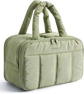 BAGSMART Puffy Travel Toiletry Bag