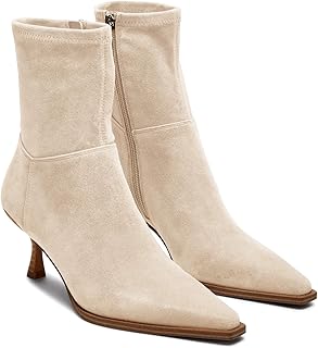 Coutgo Low Heel Ankle Boots