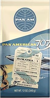 Pan Am Sumatra Medium-Dark Coffee