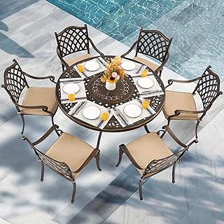 Vintage Cast Aluminum Patio Set
