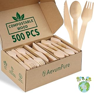 Eco-Friendly Wooden Utensils Set