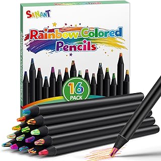 Rainbow Colored Pencils Set