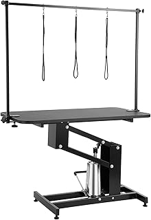 VEVOR Adjustable Hydraulic Dog Grooming Table