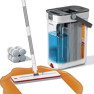 3-Compartment Microfiber Mop System