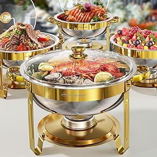Gold Buffet Chafing Dish Set