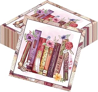 Book Club Themed Napkins