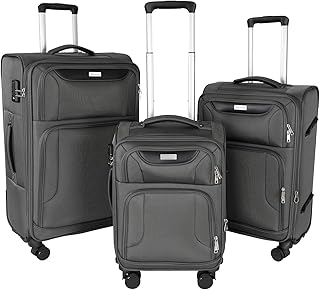 WireHot Expandable Softside Luggage Set