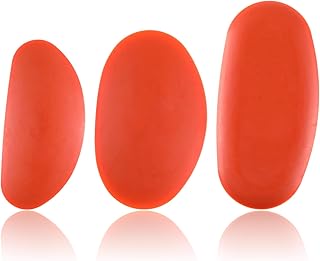 Giantree 3pcs Pottery Ribs, Soft Silicone Pottery Clay Sculpt Tools Set, Soft Silicone Rubber Clay Ceramic Sculpting Tools Set for Finishing Shaping and Smoothing Removing Finger Marks
