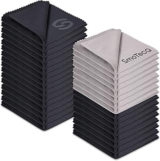 SmoTecQ Microfiber Glasses Cleaning Cloths