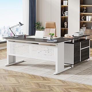 Tribesigns Executive L-Shaped Desk