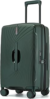 Hulsin 20-Inch Expandable Spinner Suitcase