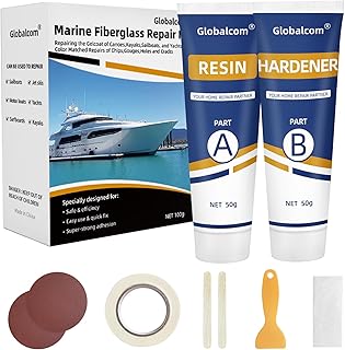 Globalcom Boat Fiberglass Repair Kit