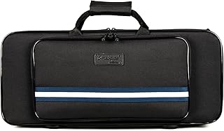 Ultra-Light Alto Saxophone Case – 600D Nylon, Lightweight & Water-Resistant Soft Gig Bag with Shoulder Strap, Backpack Ideal for Daily Carry; (BGD-ALTOSAX)