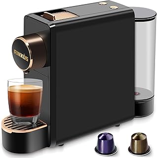 Black Espresso Compatible Capsule Machine