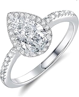 Luckilemon Moissanite Eternity Ring