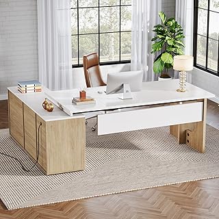 Tribesigns Executive L-Shaped Desk