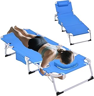 3-in-1 Tanning Folding Lounge