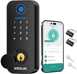 Smart Fingerprint Keyless Deadbolt