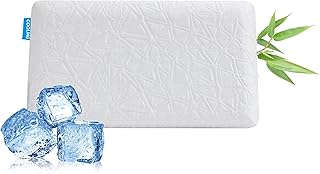 Cooling Memory Foam Pillows for Sleeping, Cooling Gel Pillow for Hot Sleepers, Bed Pillow for Side, Back and Stomach Sleepers, Luxury Firm Gel Pillow for Neck Pain Relief