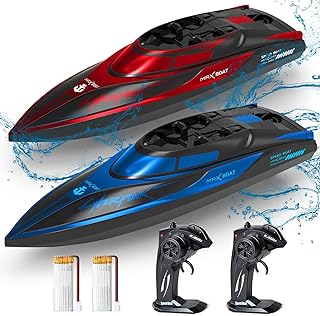 Kids Waterproof RC Boat 2-Pack