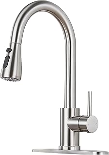 Brushed Nickel Pull-Down Faucet