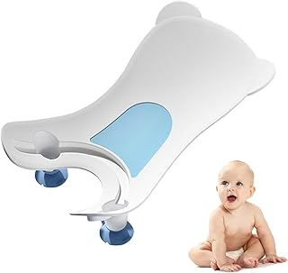 Baby Bathtub for Sink, 2025 Portable Infant Bath Quick Baby Buttock Washing Tool for Baby Boys Girls Washing Buttocks (02Blue)