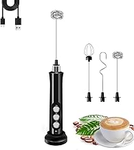 Rechargeable 3-Speed Milk Frother