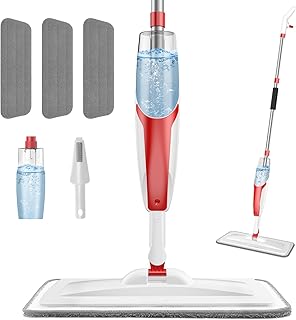 Nacena Red&White Spray Mop