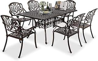 VINGLI 7-Piece Outdoor Dining Set