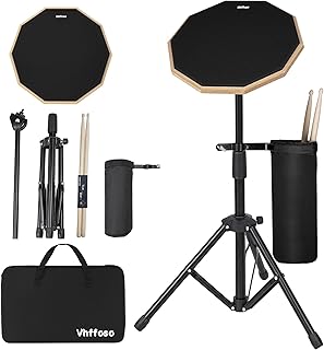 Upgraded Practice Drum Pad Set