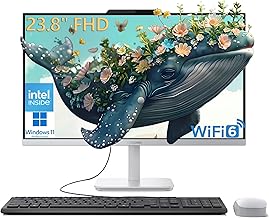 Lenovo 24 All-in-One Desktop Computer for Home Office, 23.8" Fhd Business Aio, Intel 8-Core Processor (Beat i5-1140g7), 32gb Ddr4 Ram, 1tb Pcie Ssd, WiFi 6, Bluetooth 5.2, Windows 11 Pro, Vent-Hear