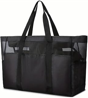 XXL Canvas Beach Tote Bag
