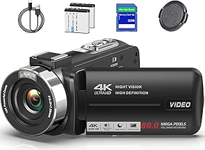 4K Ultra HD Vlogging Camcorder