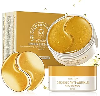 24K Gold Hydrogel Eye Patches