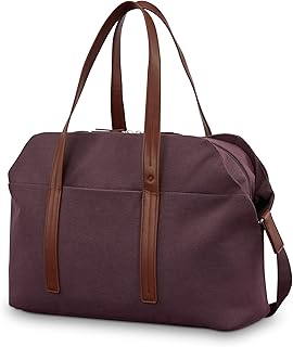 Samsonite Leather Weekender Duffel