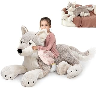 MaoGoLan Giant Wolf Plush Toy