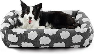 JOEJOY Orthopedic Shaggy Dog Bed