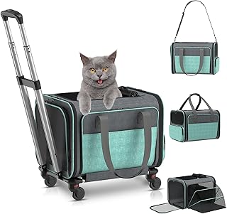 Betopet Wheeled Cat Carrier