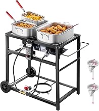 VEVOR Dual-Tank Outdoor Fryer