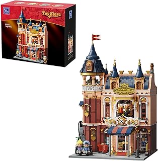 PANTASY Toy Shop Building Set for Adults, Nostalgic Modular Building with Detailed Facade & Interior Decoration, Creative Architecture Building Toy for Building Block and Design Lovers