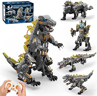 5-in-1 Dinosaur Robotics Building Kit