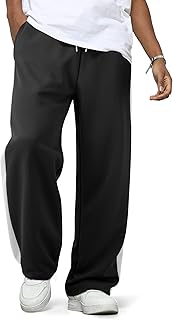 JMIERR Men's Color-Block Sweatpants
